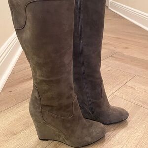 🥀 Via Spiga “V-Farah” Kid Suede Boots – Women’s 6 1/2M